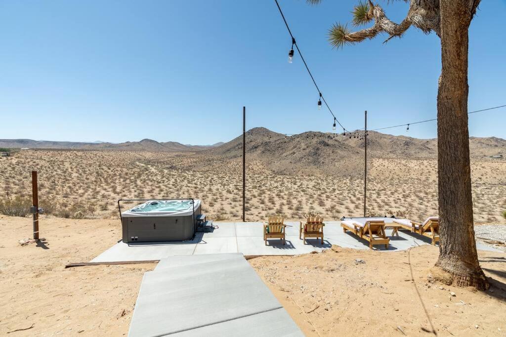 The Invisible Wind Cabin- Joshua Tree Amazing View Yucca Valley Exterior foto