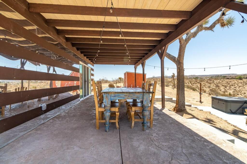 The Invisible Wind Cabin- Joshua Tree Amazing View Yucca Valley Exterior foto
